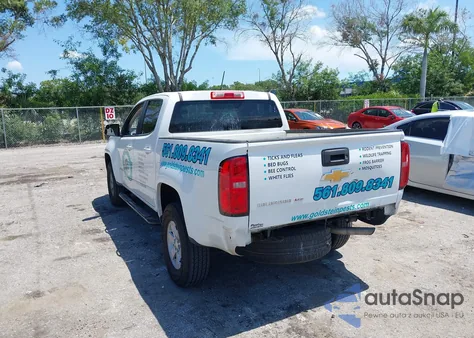 2018 Chevrolet Colorado Wt из США, поврежденный, VIN 1GCGSBEN9J1232195